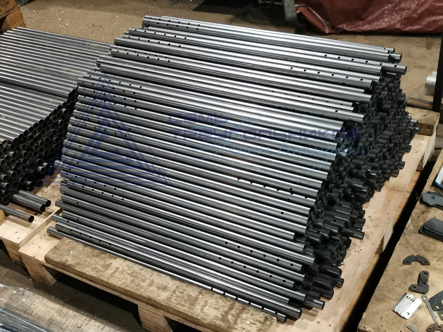 Детали из стальных труб лазерной резкой